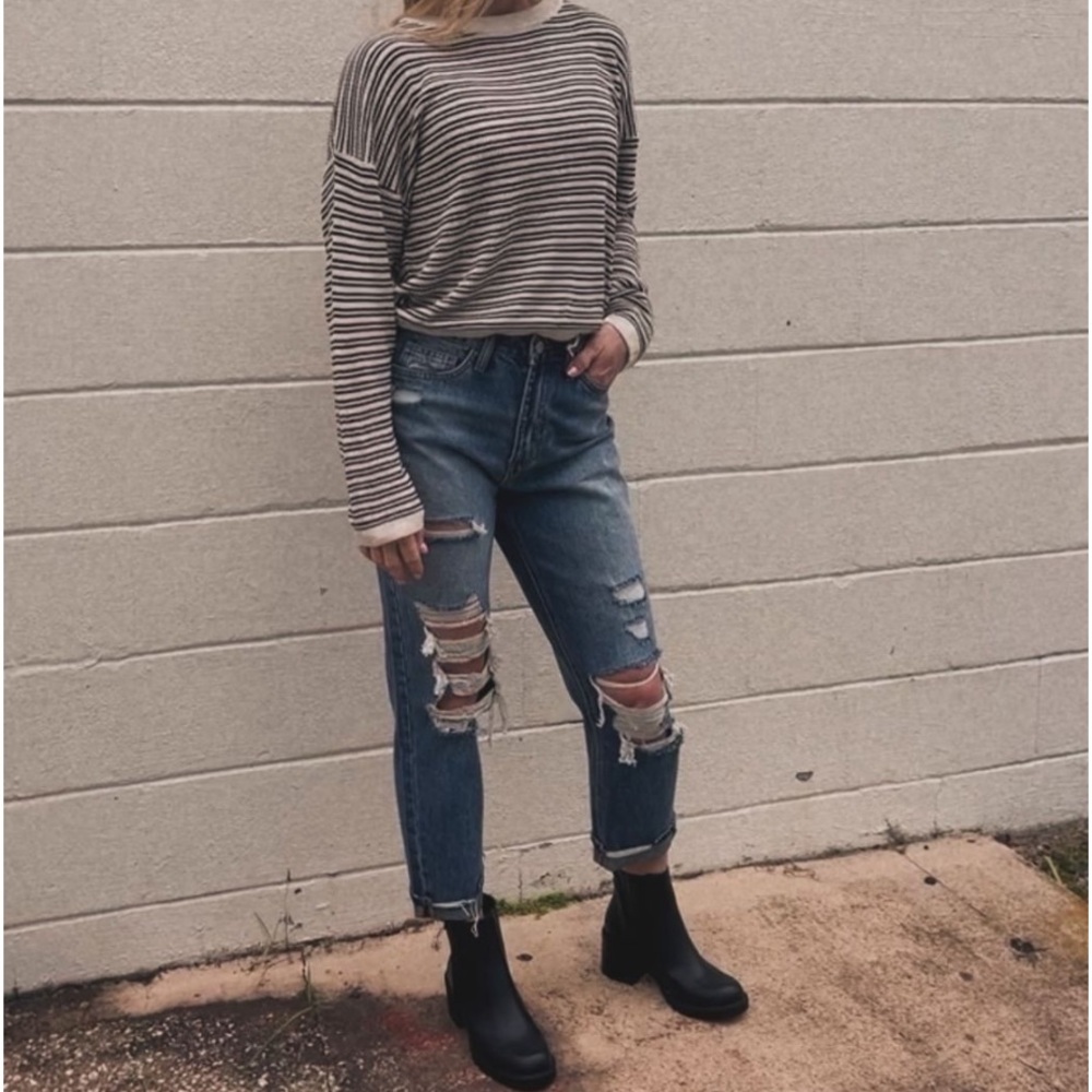 Vervet by Flying Monkey distressed jeans